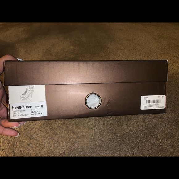 Bebe Snake print heels - Picture 4 of 8